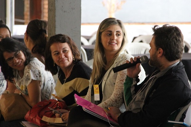 Movimento sediado em Ponte Nova ocorreu nesta quinta-feira (03) e contou com 220 participantes da rede estadual. Foto: Hudson Menezes ACS/SEE