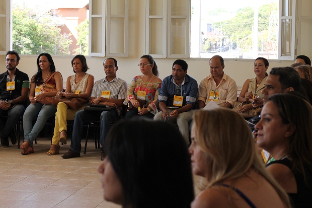 Roda contou com a participação de alunos e professores. Foto: Geanine Nogueira ACS/SEE