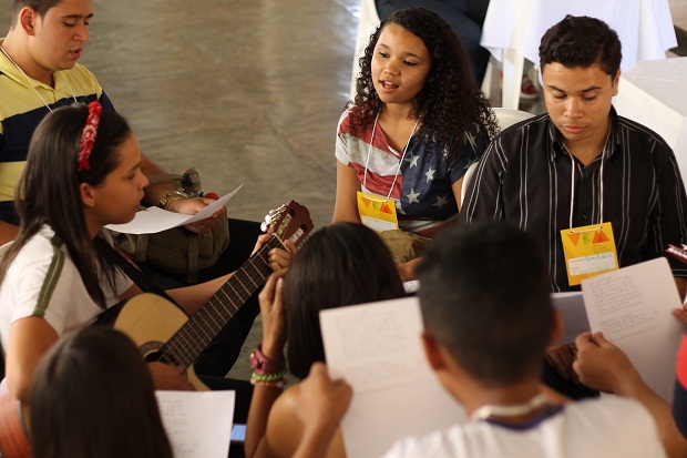Estudantes tiveram a oportunidade de apresentar suas demandas durante a Roda. Foto: Geanine Nogueira ACS/SEE