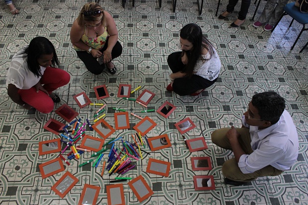 Capacitação contou com a participação de 35 coordenadores das ações nas escolas estaduais e nas Superintendências Regionais de Ensino (SREs).Foto: Álan Pires
