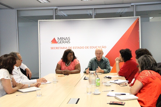 Reunião contou com a participação de representantes das Secretarias de Estado de Educação e de Cultura e do Ministério da Cultura. Foto: Geanine Nogueira ACS/SEE