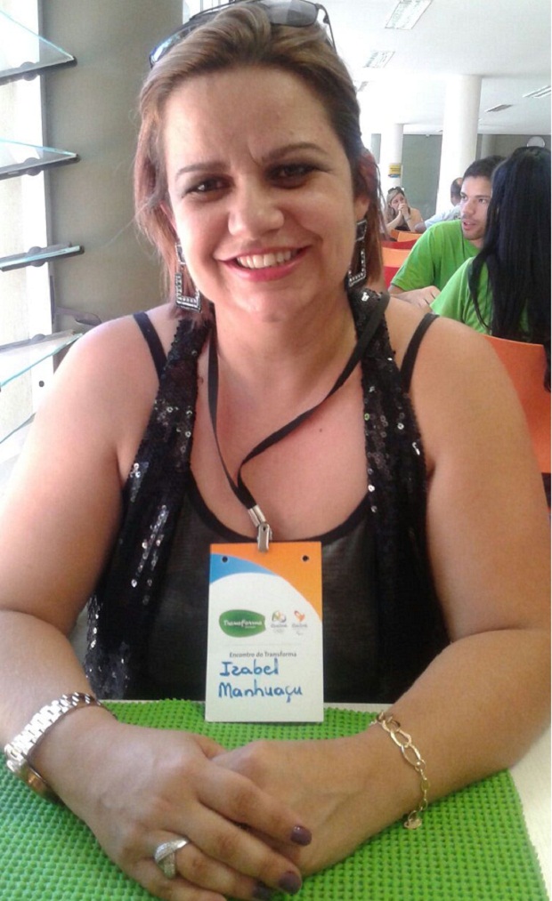 Izabel Cristina Fernandes Souza acompanhará as ações do Programa Transforma nas escolas estaduais da SRE de Manhuaçu. Crédito: Celina Gontijo SEE