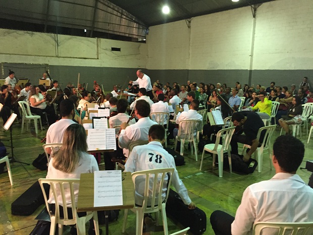 O Conservatório Estadual de Música de Uberlândia realizou ações em diversos pontos da cidade. Foto: Arquivo CEM Cora Pavan Capparelli
