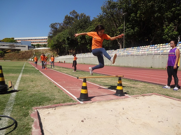 Participaram alunos dos anos iniciais do ensino fundamental. Foto: Divulgação PUC Minas