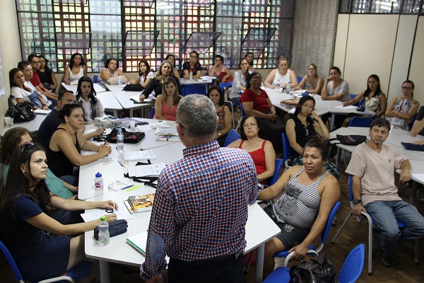 Parceria SEE e Embaixada da Espanha promove curso  de atualização para Educadores. Foto: Elian Oliveira/SEE