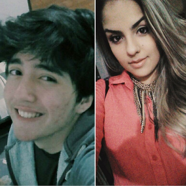 Leonardo, Luísa e os outros 48 jovens viajam em janeiro. Fotos: Arquivos pessoais