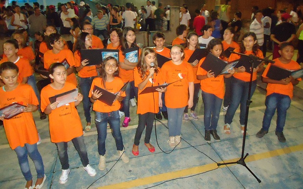 O trabalho desenvolvido na Escola Estadual João Lourenço envolveu todas as iniciativas inseridas na escola, inclusive a Educação Integral. Foto: Arquivo Escola
