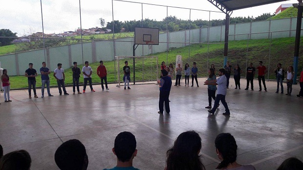 A roda de conversa do Território Sul foi realizada em Varginha com a presença de 115 professores e 70 estudantes. Foto: Divulgação