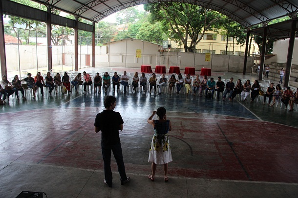 O empenho da comunidade escolar foi fator determinante na Virada. Foto: Elian Oliveira/ACS-SEE