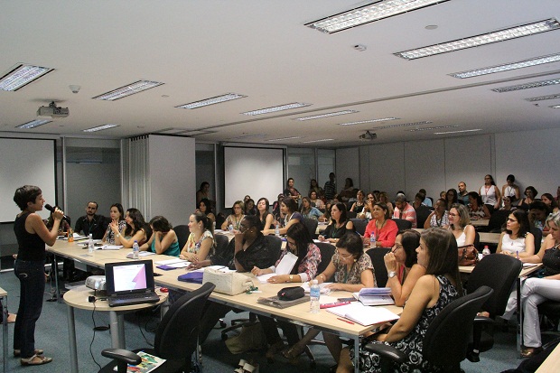 Reunião foi realizada na Secretaria de Estado de Educação. Foto: Geanine Nogueira ACS/SEE