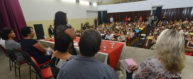 O financiamento da Educação foi um dos assuntos destacados pela secretária Macaé Evaristo. Foto: Carlos Alberto/Imprensa MG