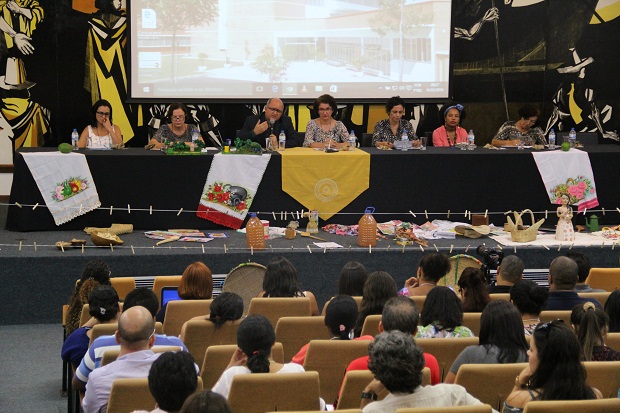 Abertura do seminário que discutiu Escola da Terra. Foto: Elian Oliveira/ACS/SEE