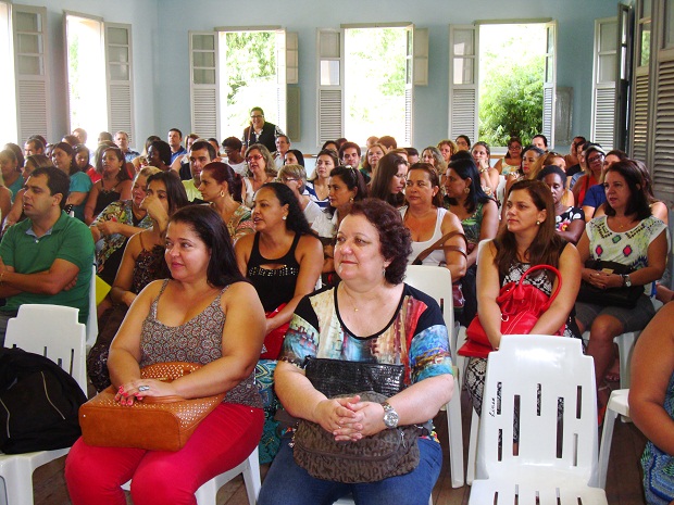 Capacitação conta com a participação de 600 educadores. Foto: Divulgação SRE de Leopoldina 