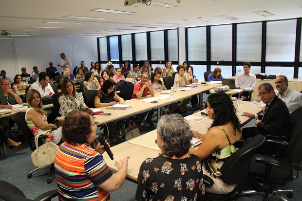 Reafirmação da construção democrática foi temática do encontro das SREs. Foto: Elian Oliveira/ACS-SEE