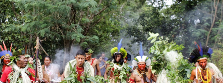 Ritual das Águas e Escola Integrada com a vida. Arquivo SEE