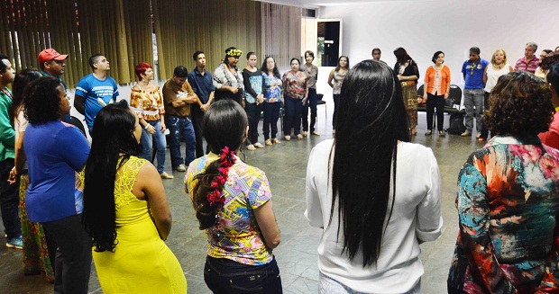 O objetivo do encontro debater a proposta de projeto de lei para criação da categoria escola indígena. Carlos Alberto Pereira - Imprensa SEGOV