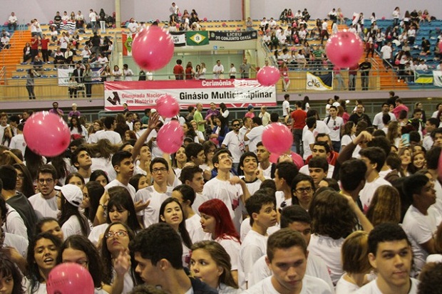 Chegando à 8ª edição, a Olimpíada reuniu mais de 40 mil alunos de escolas públicas e particulares de todos os estados brasileiros no ano passado. Foto: Divulgação ONHB