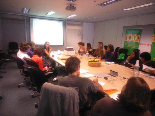 Reunião foi realizada no dia 31 de maio. Foto: Coordenação da Educação do Campo