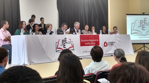 Teófilo Otoni recebeu a última reunião do Fórum no interior. Foto: Divulgação ACS/SEE