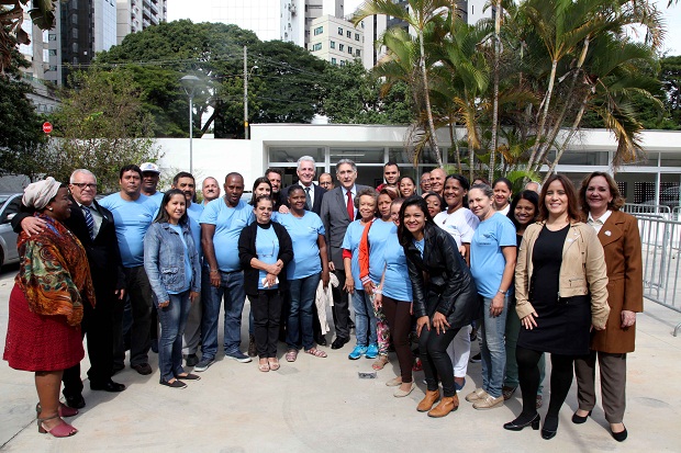 Obras no Estadual Central visam à recuperação das características originais da construção e modernização do espaço. Foto: Marcelo Sant'Anna/Imprensa MG