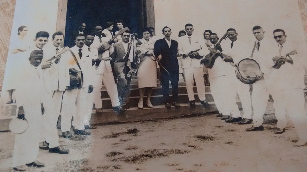 A história sendo resgatado pelos alunos da EJA. Foto: Arquivo da Escola