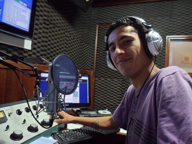 Julio Cezar já atua na área de comunicação. Elian Oliveira/ACS-SEE