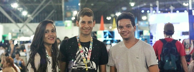 Trio desenvolveu tecnologia inovadora. Foto Arquivo Pessoal