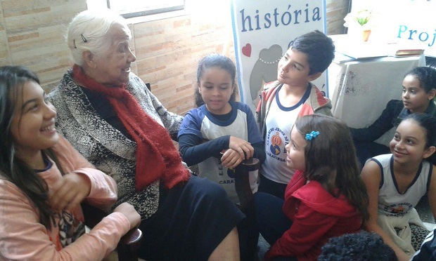 Os avós foram indicados pelos próprios alunos. Foto: Arquivo da Escola