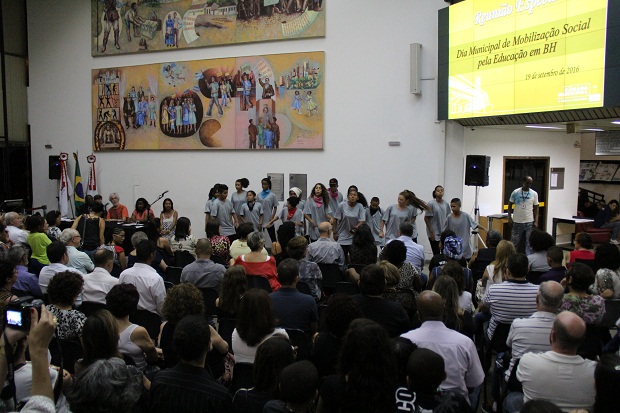 Evento fez parte da 8ª semana Paulo Freire. Foto: Elian Oliveira/ACS-SEE