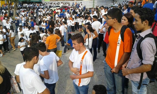 Encontro contou com a participação de jovens de instituições federal, estaduais e municipais. Foto: Divulgação/SRE