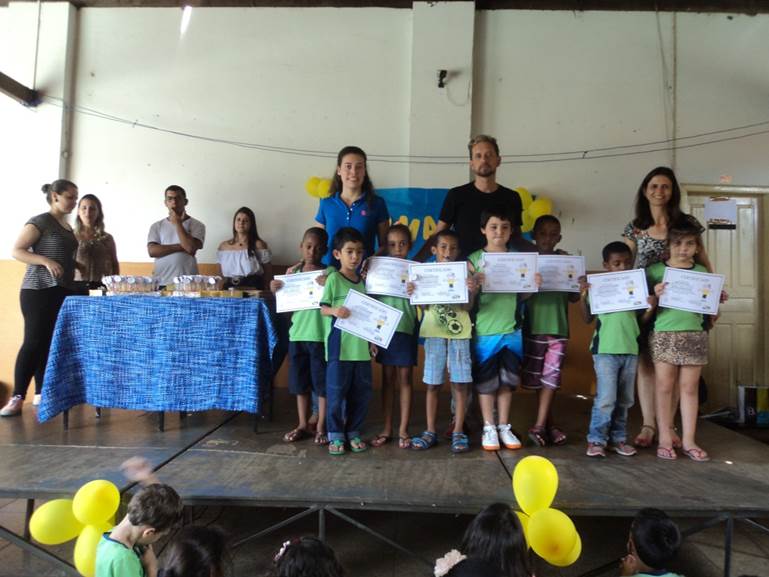 Projeto de inclusão para alunos dos anos iniciais do Ensino Fundamental. Foto Arquivo da Es cola