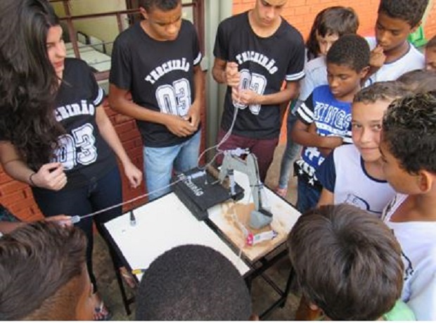 Houve participação de todas as escolas na jurisdição da SRE. Foto: Arquivo SRE/Patrocínio