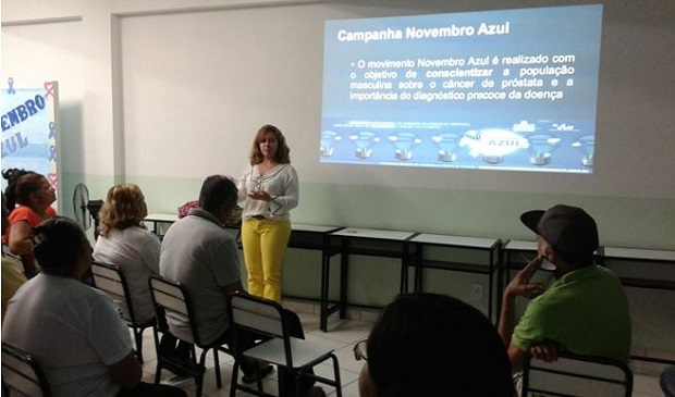 Campanha contra o câncer mobiliza comunidade em Guanhães. Foto: Arquivo da Escola