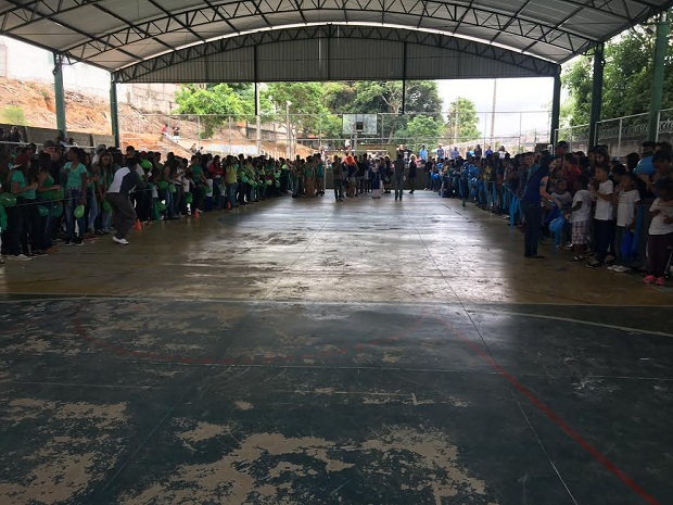 Objetivo da iniciativa é despertar a consciência de participação e solidariedade entre os alunos. Foto: Arquivo da Escola