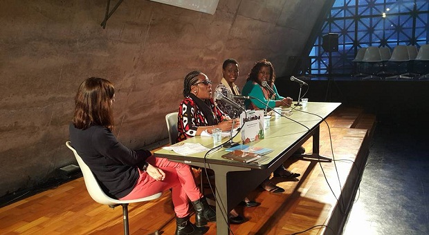 Secretária, Macaé Evaristo, participou do debate “Literatura infanto-juvenil e formação de leitores: experiências intercontinentais”. Foto: Divulgação FLINKSAMPA 2016