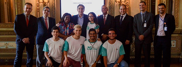 No encontro desta quarta-feira (21/12), Pimentel ressaltou a relevância de se manter essa parceria. Foto: Gil Leonardi/Imprensa MG