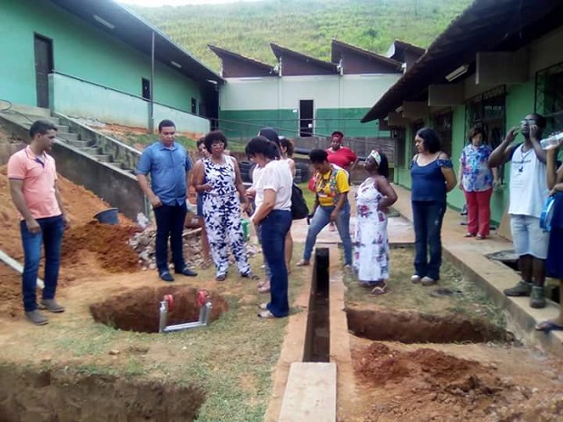 A usina de compostagem abastecerá a cozinha da cantina. Foto de arquio da Escola.