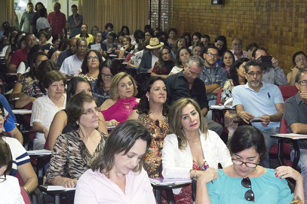 Programa Convivência Democrática nas Escolas foi lançado durante evento com diretores das SRES. Foto: Reinaldo Soares/ACS-SEE