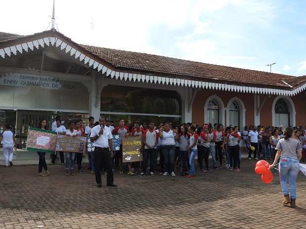 Caminhada contou com a participação de 760 pessoas. Foto: Divulgação SRE