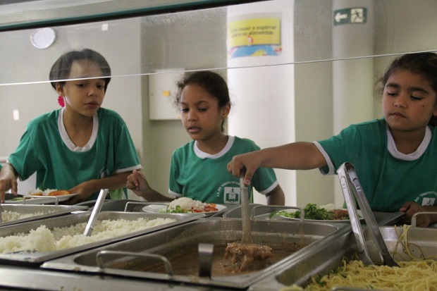 Com um almoço o Plug Minas e a coordenação de Educação Integral da SEE abriu o encontro. Foto: Elian Oliveira/ACS-SEE