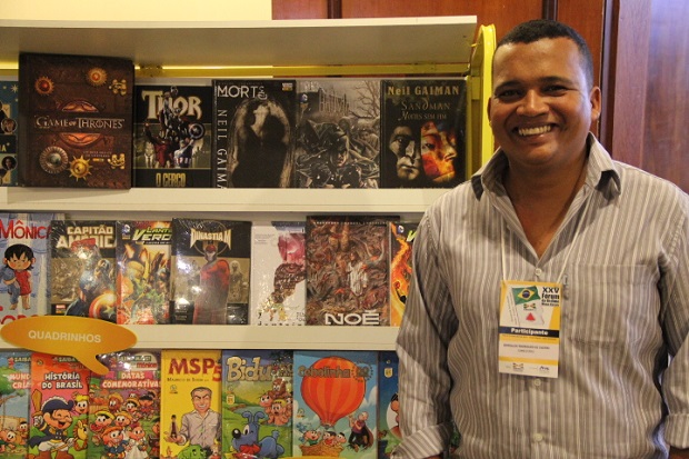 Geniovaldo Rodrigues de Castro, Secretário de Educação de Gameleiras, disse que a Undime e a SEE têm sido grandes parceiras em sua primeira gestão. Foto: Elian Oliveira/ACS-SEE