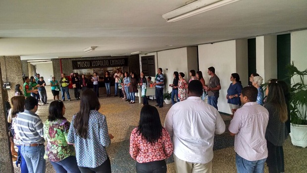 Representantes de 21 Escolas Família Agrícola, inspetores e analistas educacionais de 12 SREs e equipe da diretoria de Educação do Campo participaram do Seminário. Foto: Divulgação