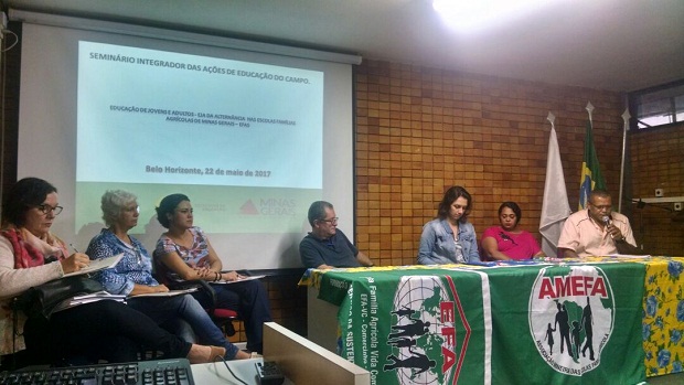 O objetivo do encontro, que aconteceu no campus da Gameleira, foi promover a aproximação pedagógico/administrativa entre a SEE e as EFAs. Foto: Divulgação 