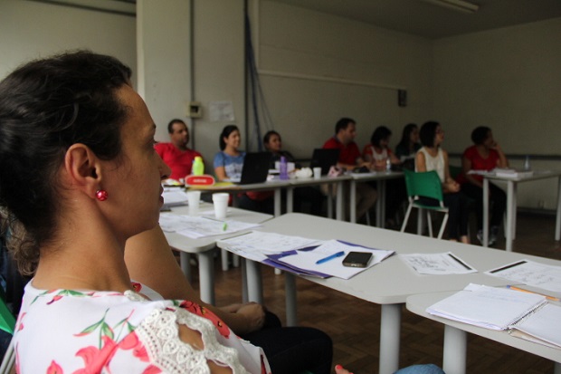 O curso reuniu 112 professores de 33 SREs. Foto: Elian Oliveira