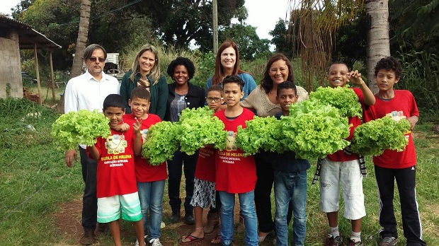 Alunos da Fundação Helena Antipoff. Foto: Facebook/Fundação Helena Antipoff