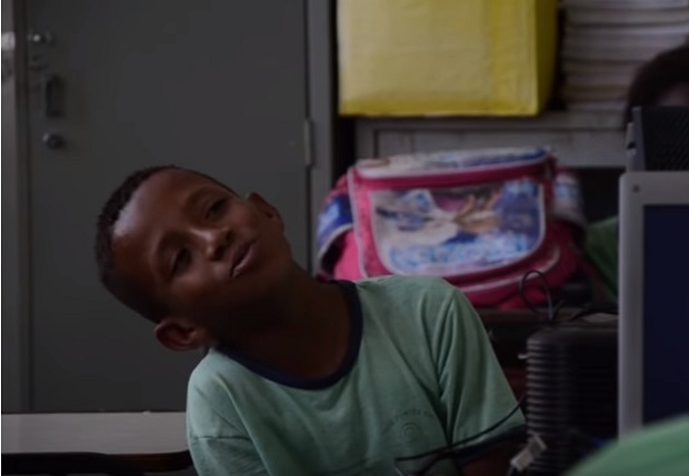 Estudante da Escola Estadual Tomé Portes del-Rei, em São João Del Rei. Foto: arquivo escola.