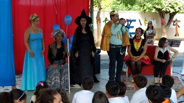 Escola desenvolve projeto de incentivo à leitura com ações pedagógicas durante todo o ano. Foto: Divulgação EE Tenente José Luciano