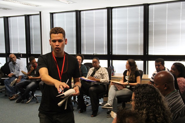 Criar um fluxo do sistema de semiliberdade e escolas da rede estadual é um dos objetivos desses encontros. Foto: Elian Oliveira/ACS-SEE