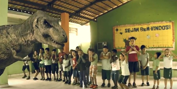 Fruto do projeto “Cineclube: Cinema na Escola”, o filme apropria-se da ludicidade para levar aos alunos técnicas diversas de cinema. Foto: Divulgação