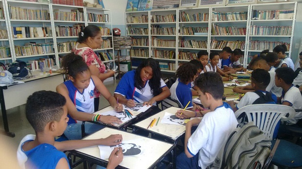 Escola atende alunos do anos finais do ensino fundamental, ensino médio, EJA e também os projetos Telessala e Educação Integral e Integrada. Foto; Divulgação E.E. Fernão Dias